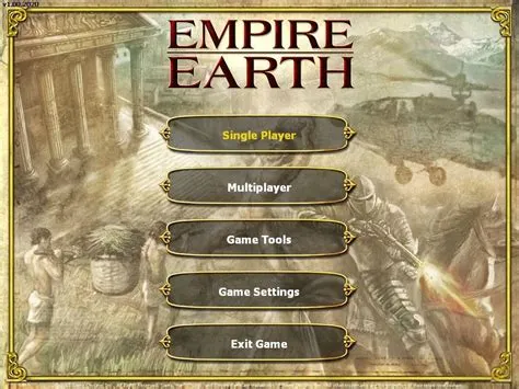 Empire Earth! Ein episches Strategiespiel über Jahrtausende hinweg!